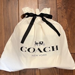 紙袋&コーチ布袋の画像