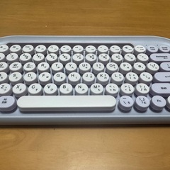 3COINS 丸型ワイヤレスキーボード