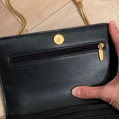 チャールズアンドキースバッグ　黒　財布の画像
