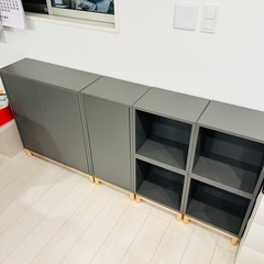 【無料】IKEA エーケト キャビネット(棚、シェルフ）