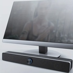 【新品】ホームスピーカーTVラップトップPCスマートフォン用USB有線コンピュータースピーカーホームシアターの画像