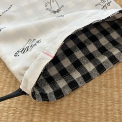 巾着　ハンドメイドの画像