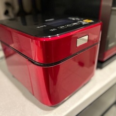 三菱★蒸気レス★炭炊窯5.5号炊きIH炊飯器