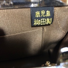 本場大島紬　和装バッグの画像