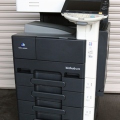 Ｋ★コニカミノルタ(KONICA MINOLTA)///Ａ３モノクロ複合機 bizhub 223 ◇の画像