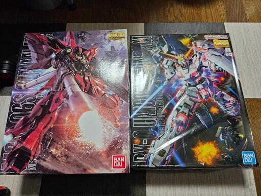 【23日迄】マスターグレード ユニコーンガンダム シナンジュ 未組立セット