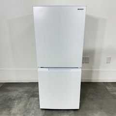 シャープ 冷蔵庫 SJ-D15KJ-W 152L 2023年製 ...