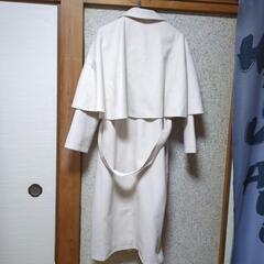 フリーサイズ2wayベージュコートの画像