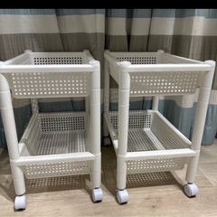 キャスター付きワゴン