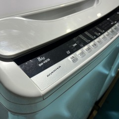 【✨大容量＆高洗浄力✨】日立 全自動洗濯機 BW-V80B 2017年製 8kg しっかり洗えてお手入れラクラク！の画像