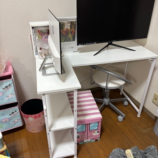 デスク ＋新生活セット