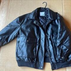 java新品未使用 フェイクレザージャケット M ブラックの画像