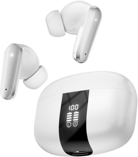 ワイヤレスイヤホンbluetooth5.4　長時間再生ノイズキャンセリン