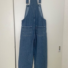 Levi's BAGGYオーバーオール ミディアムインディゴの画像