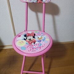 折り畳み椅子　ディズニー(ミニー　デイジー)