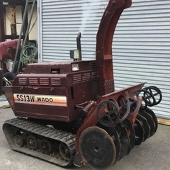 WADO SS13W ディーゼル 除雪機　実働現状