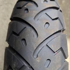 バイクタイヤ、ホイール3本セットの画像