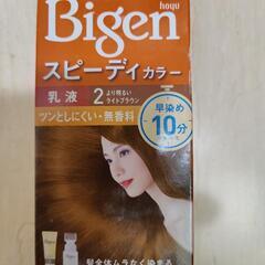 【新品未使用 あげます】Bigen スピーディーカラー2