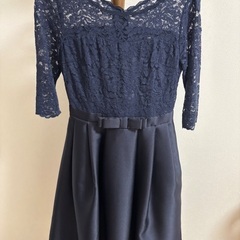 パーティードレス PourVous 紺