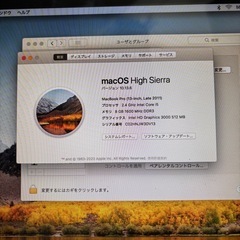 MacBook pro (13-inch, Late 2011)の画像