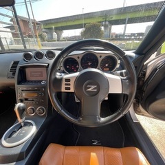 総額31.0万円★ナビTV★MTモード★パワーシート★ETC★平成16年式 日産フェアレディZ VersionT (Z33)3500cc2人乗9.5万キロシルバーの画像