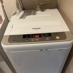 Panasonic 洗濯機　NA-F60B8の画像