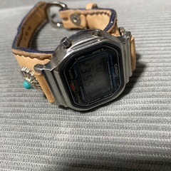 カシオ　DW-5600 レザーブレスウォッチ　激レア