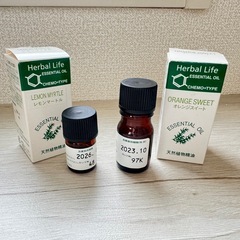 アロマオイル　生活の木　オレンジ レモン