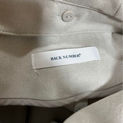 BACK NUMBER コート　グレーの画像