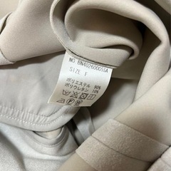 BACK NUMBER コート　グレーの画像