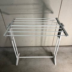 【779】折りたたみ式 ホワイト 室内物干し