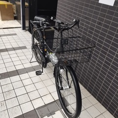 自転車6変速防盗登録可の画像