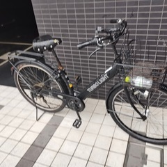 自転車6変速防盗登録可の画像