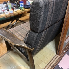 アンティークソファー　幅160cmの画像