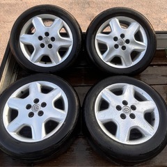 セルシオ　純正ホイールタイヤセット　タイヤサイズ225/55R17