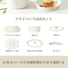 carote フライパンセット