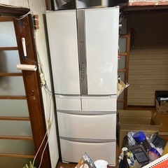 大型冷蔵庫　2018年　475L HITACHI 現状渡　未清掃 