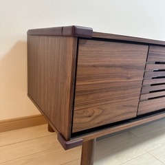 天然木材使用　テレビ台125cmの画像