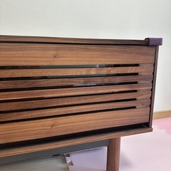 天然木材使用　テレビ台125cmの画像