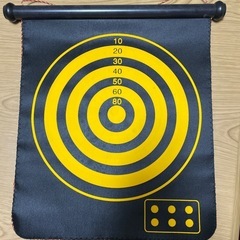 ダーツボード 布製 ダーツ3本付き　マグネットの画像
