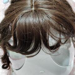 部分ウィッグ　３点セットの画像