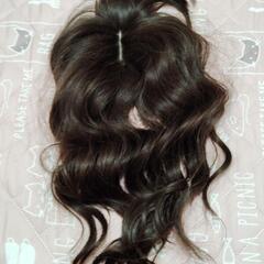 部分ウィッグ　３点セットの画像