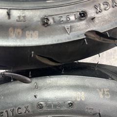バイクタイヤIRC の画像