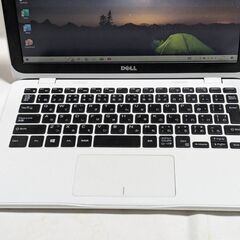 🐸DELL🌟inspiron11🌟美品白可愛い🌟eMMc🌟WIN10🌟Office2021🌟 難有の画像
