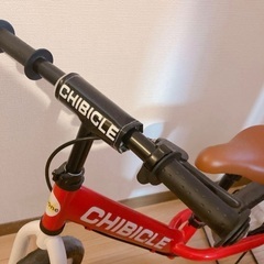 キッズバイク レッド CHIBICLE12 チビクルの画像