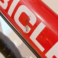 キッズバイク レッド CHIBICLE12 チビクルの画像