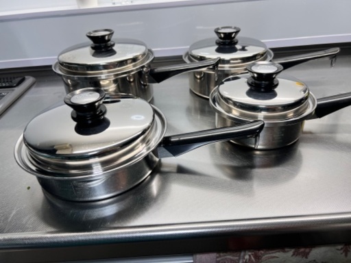 値下げします！Amway調理器具セット まとめ売り Amwayアムウェイソースパン (Hümeyra) 川口の調理器具《キッチン