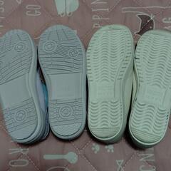 【未使用】上靴２足セット（15cm）の画像