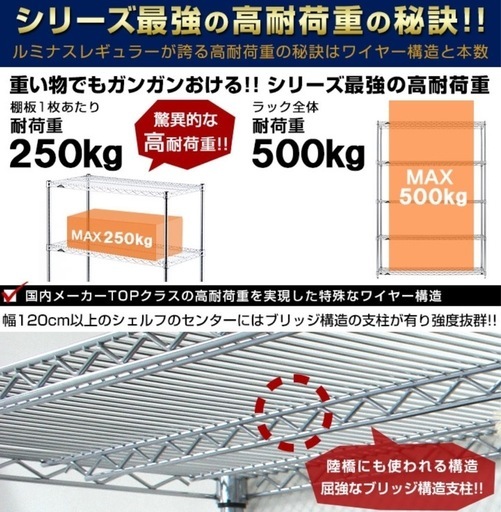 《自宅まで引取り限定》大型スチールラック