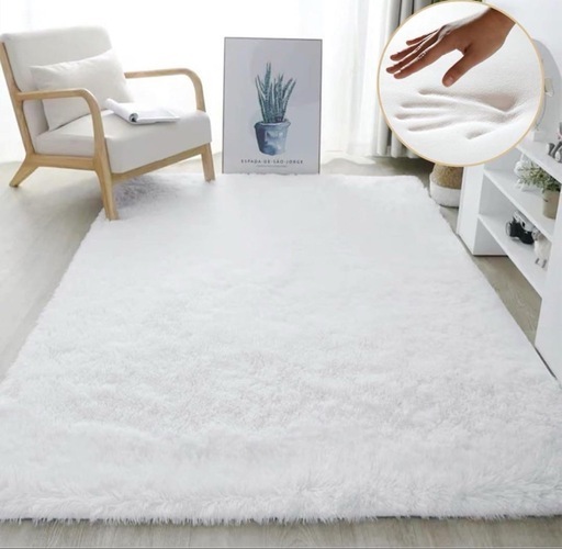 ❤️新品❤️ラグ カーペット 絨毯 185×130cm 洗える 滑り止め付 防ダニ 抗菌